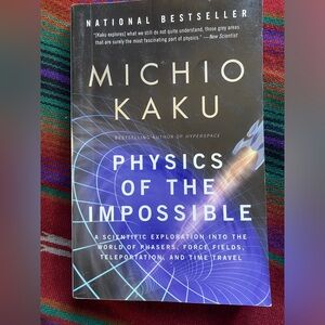 Bestseller Physics of the Impossible by Michio Kaku. Paperback.